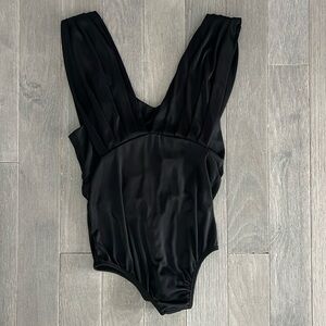 NWT black sleeveless bodysuit